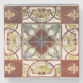 Peranakan Tile Onderzetter (Voorkant)