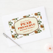 Perar Preserve Jam Label (Envelop)