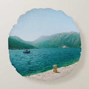 Perast - Montenegro Rond Kussen