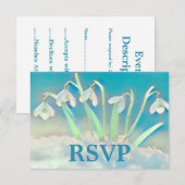 Perce-Neige Bleu RSVP (Devant / Derrière)