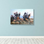 Percebes/Barnacles Canvas Afdruk (Insitu (Houten vloer))