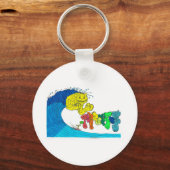 percentage surfen sleutelhanger (Voorkant)