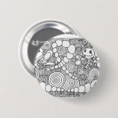 Percentum Bugz Ronde Button 5,7 Cm (Voorkant /achterkant)