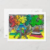 Percentum Chopping Mummies Briefkaart (Voorkant / Achterkant)