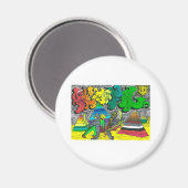 Percentum Chopping Mummies Magneet (Voorkant / Achterkant)