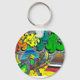 Percentum Chopping Mummies Sleutelhanger