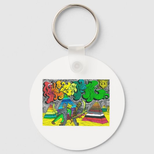 Percentum Chopping Mummies Sleutelhanger (Voorkant)