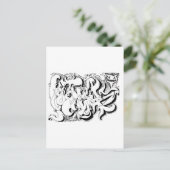 Percentum Graph Briefkaart (Staand voorkant)