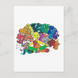 Percentum Levitating Briefkaart