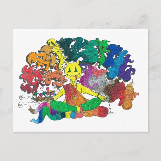 Percentum Levitating Briefkaart (Voorkant)