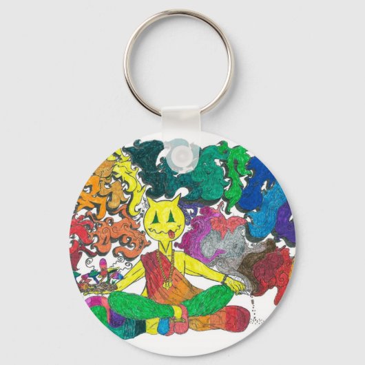 Percentum Levitating Sleutelhanger (Voorkant)