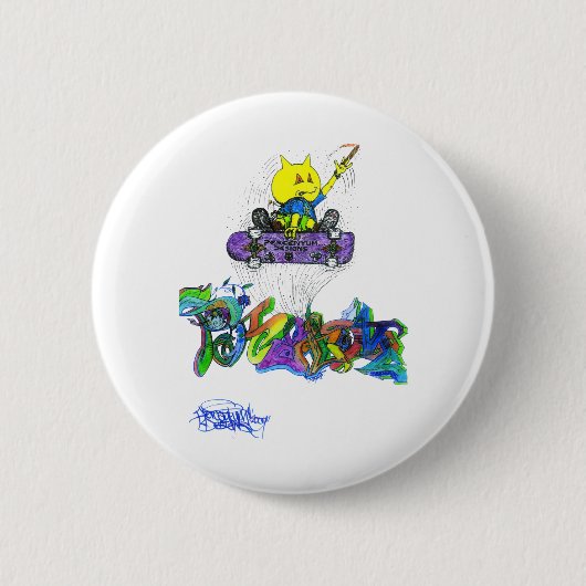 Percentum Ollie Ronde Button 5,7 Cm (Voorkant)