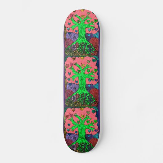 Percentum Tree Skateboard (Voorkant)