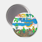 Percentum_Zombies Magneet (Voorkant / Achterkant)