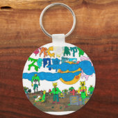 Percentum_Zombies Sleutelhanger (Voorkant)