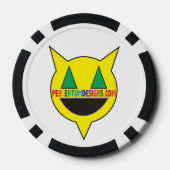 PERCENTUMDESIGNS.COM Poker Chip (Achterkant)