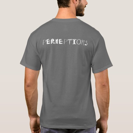 Percepties T-shirt (Achterkant)