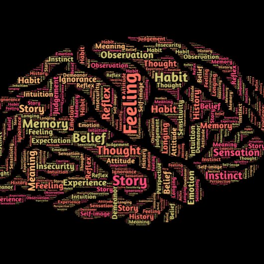 Perception Inspirerend Word Art T-shirt