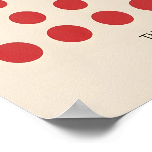 Perception Typography Poster Conceptual Art Print (Coin)