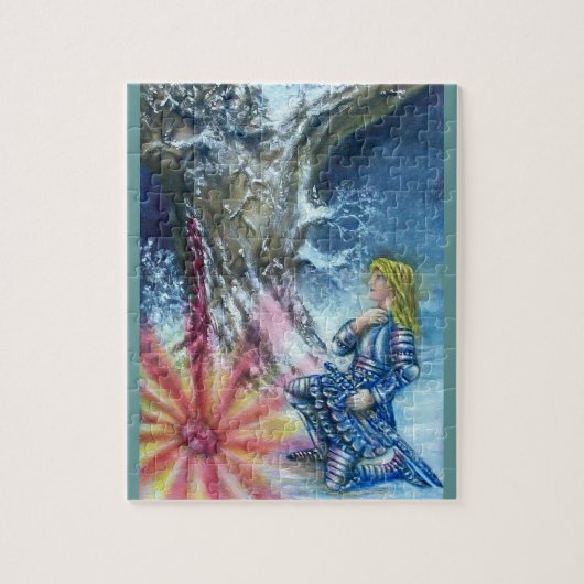 PERCEVAL EN VISIE VAN DE HOOGSTE GRAIL LEGPUZZEL (Verticaal)