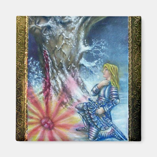 PERCEVAL EN VISIE VAN DE HOOGSTE GRAIL MAGNEET (Voorkant)