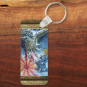 PERCEVAL EN VISIE VAN DE HOOGSTE GRAIL SLEUTELHANGER (Achterkant)