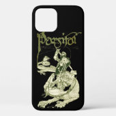 PERCEVAL FIGHTING DRAGON,VRAGENHOLY GRAIL Fantasy Case-Mate iPhone Case (Achterkant)
