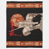 PERCEVAL LEGEND/VRAGE VAN HET HOLY GRAIL Red Fleece Deken (Voorkant)