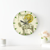 PERCEVAL LEGEND/VRAGE VAN HOLY GRAIL Green Fantasy Grote Klok (Huis)