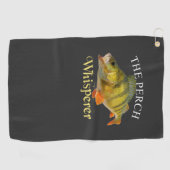 Perch Whisperer Dark Fishing Serviette (Horizontal)