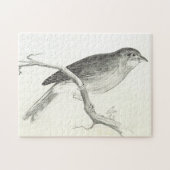 Perchage d'oiseaux sur un puzzle de branche (Horizontal)