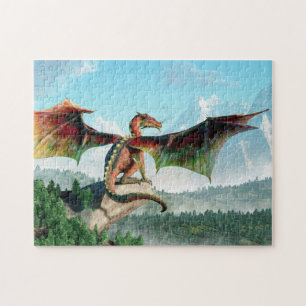 Perched Dragon Legpuzzel
