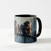 Perched Flying Monkeys Koffiekopje Mok (Voorkant rechts)