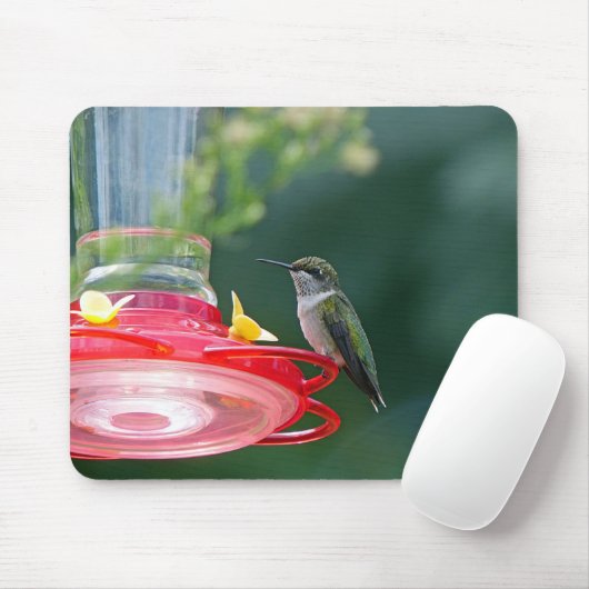 Perched Hummingbird Muismat (Met muis)