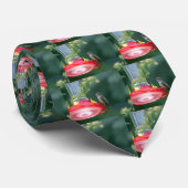 Perched Hummingbird Stropdas (Opgerold)