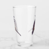 Perched Osprey Glass Tumbler (Rechts)