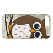 Perched Owl Case-Mate iPhone Case (Achterkant (Horizontaal))