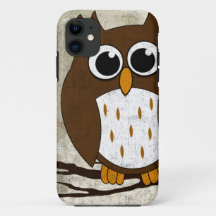 Perched Owl iPhone 11 Hoesje
