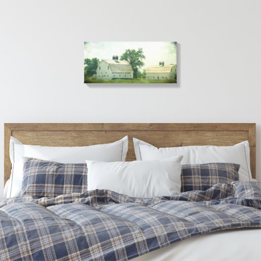 Percheron Barn Canvas Afdruk (Insitu (Slaapkamer))