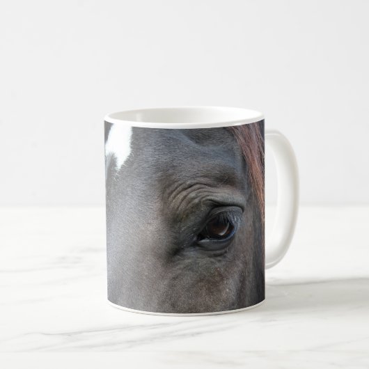 Percheron cheval mug (Devant droit)