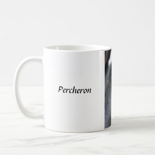 Percheron Cheval mug (Gauche)