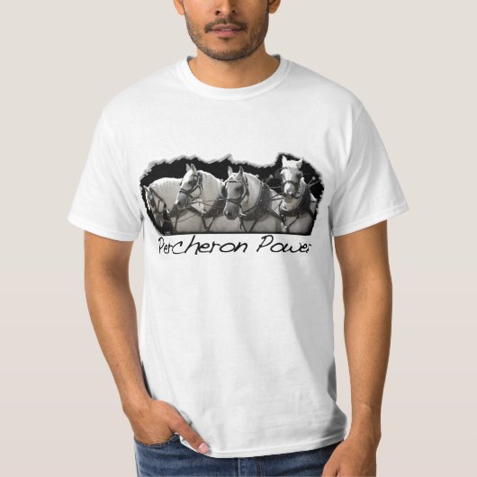 Percheron Power T-shirt (Voorkant)