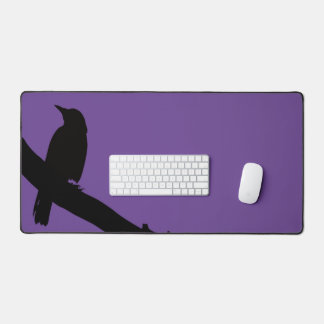 Perching Crow, purple