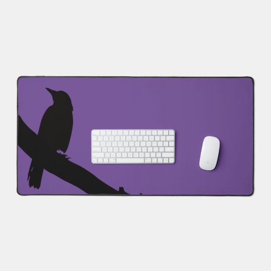 Perching Crow, purple (Clavier et souris)