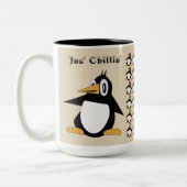 Percius Editable la tasse de café de pingouin (Gauche)