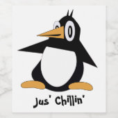 Percius modifiable Les Étiquettes de vin de pingou (Étiquettes simples)