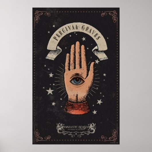 PERCIVAL GRAVES™ Magic Hand Graphic Poster (Voorkant)
