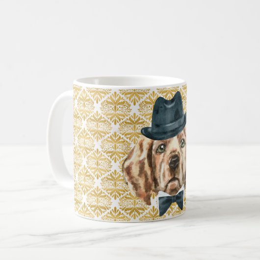Percival the Lab Coffee Mug (Devant gauche)