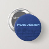 PERCUSSIE-Button Ronde Button 5,7 Cm (Voorkant /achterkant)