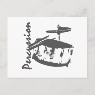 Percussie/Snare Briefkaart